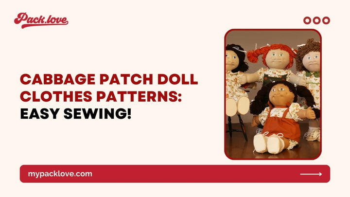 Cabbage Patch Doll Clothes Patterns: Easy Sewing!