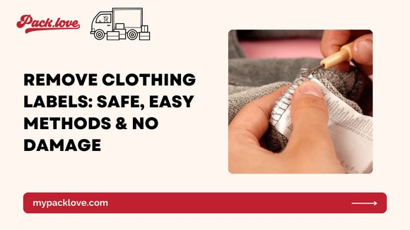 How to Remove Clothes Labels Without Damage - Quick Tips